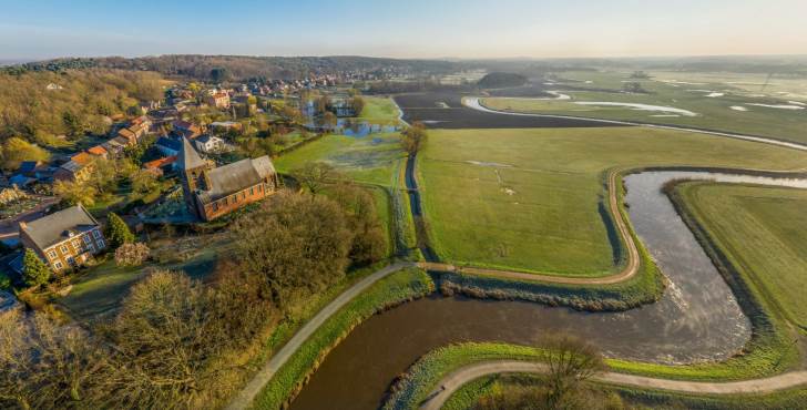 Bovenaanzicht Langdorp