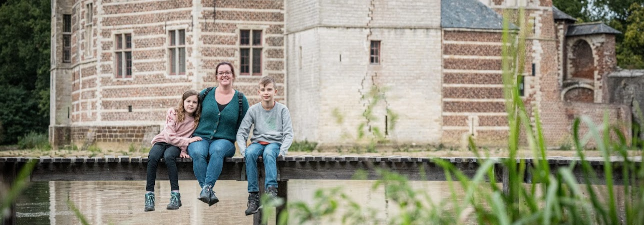 Britt en kinderen - foto