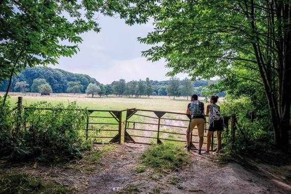 Uitzicht op Kravaal-Kartelowandeling