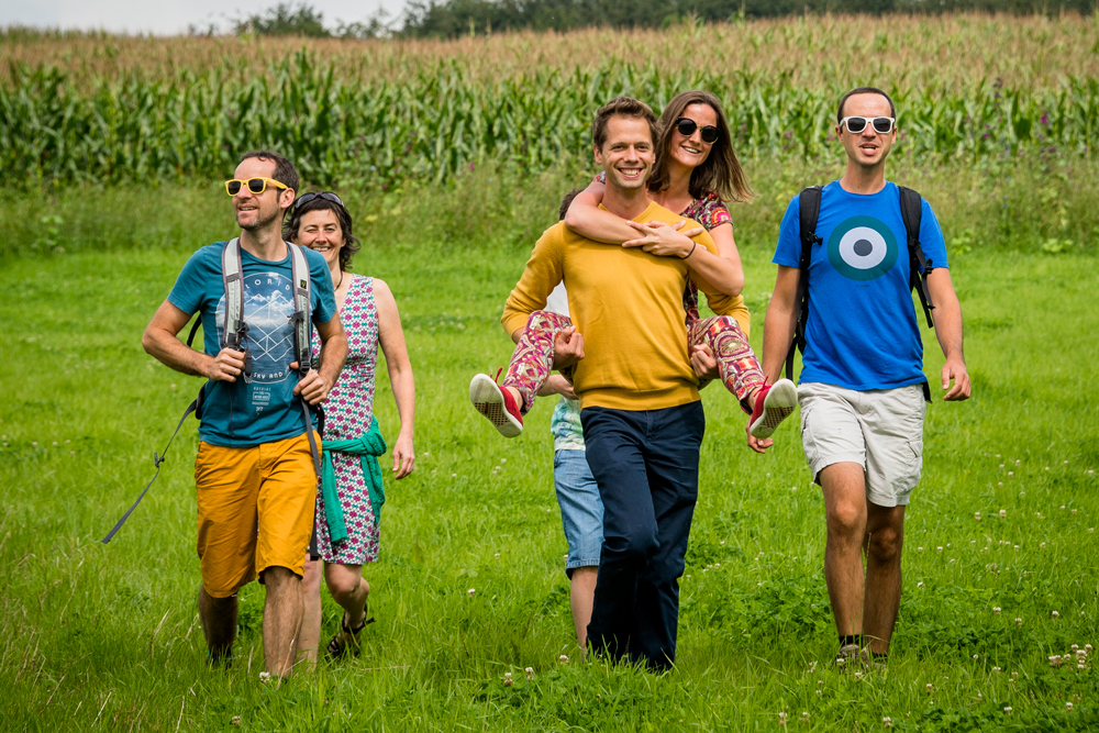 Samen wandelen - foto