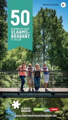 Toeristische kaart Vlaams-Brabant