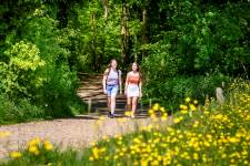 Wandelaars in de Wolfsputten